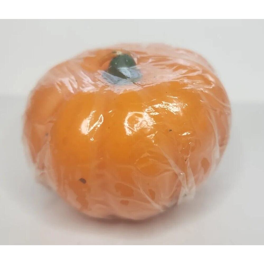 Vintage Pumpkin Autumn Candle 2" SKU H74